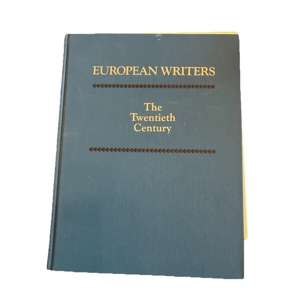 1990‎ European Writers The Twentieth Century George Stade Coffee Table Book